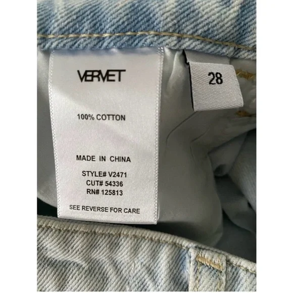 VERVET Ripped Crop Flare Jeans - Picture 12 of 13